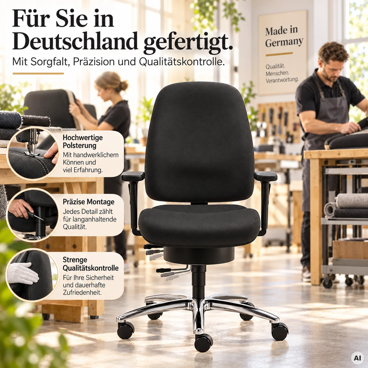 Flex Wellness - Bürostuhl aus der Schlafforschung