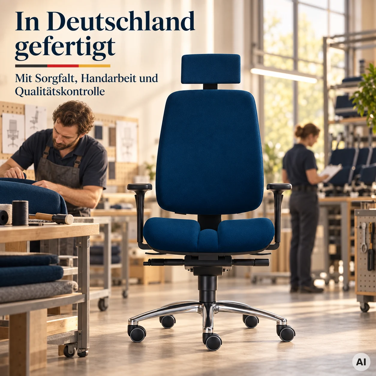 Mister ShapeUp L mit Kopfstütze - Bürostuhl