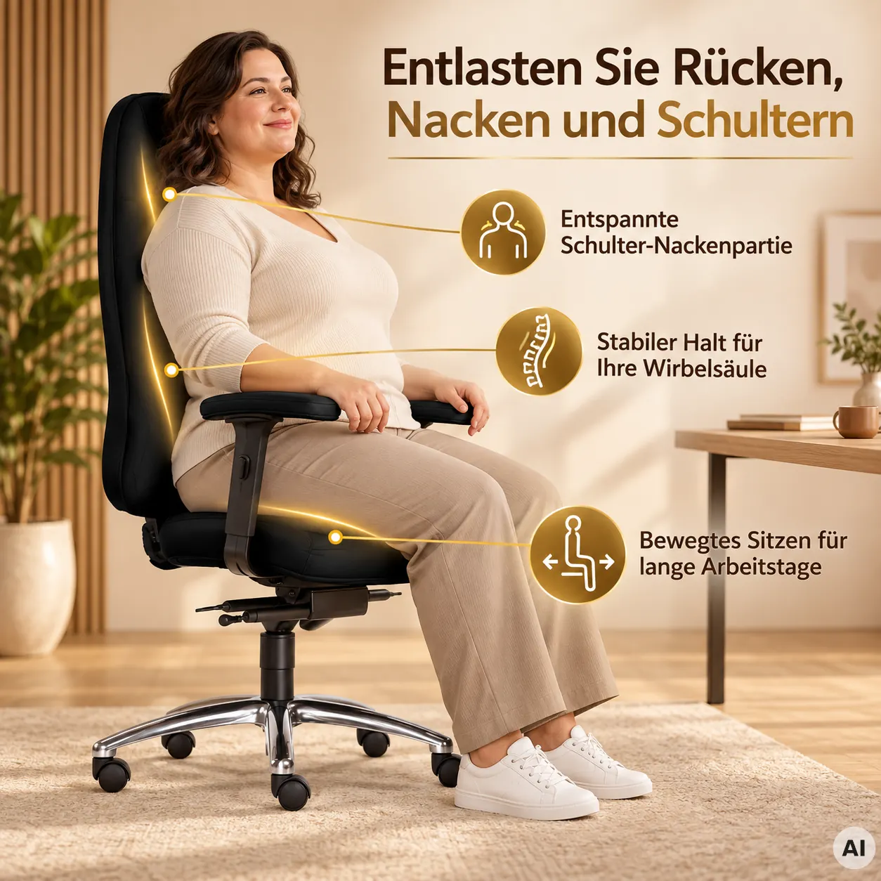 Dynamik Hochlehner - Home Office Chefsessel